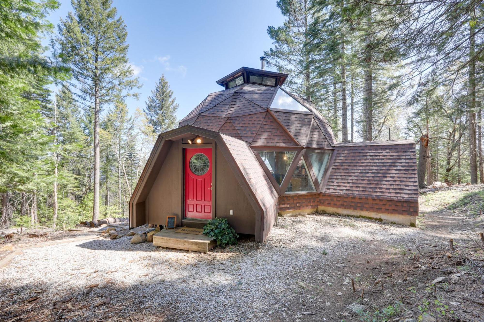 Off-Grid Nevada City Geodesic Dome House With Views! Exterior foto